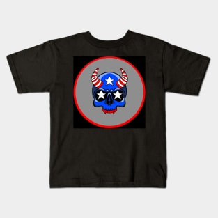 Patroit Skull Kids T-Shirt